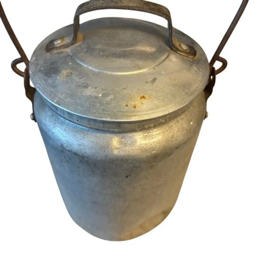 Vintage Keystone Aluminum Milk Can